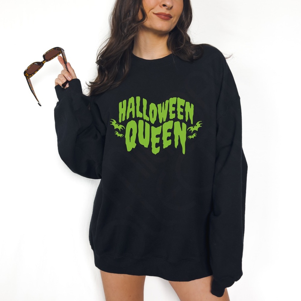 Halloween Queen Crewneck Sweatshirt